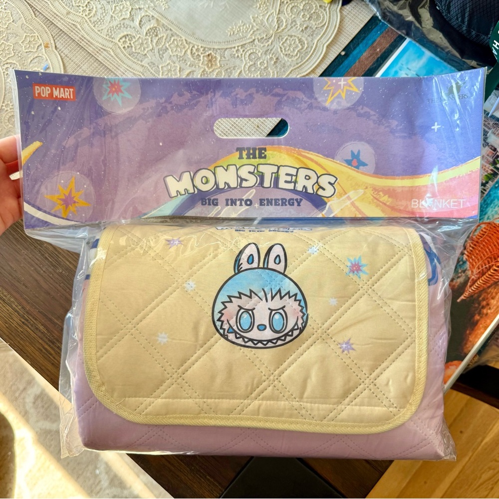The Monsters Big Into Energy Picnic Blanket - Brand New